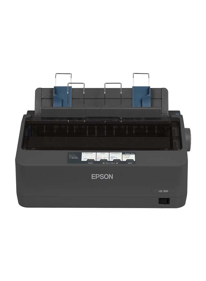 EPSON - LQ-350 Dot Matrix Printer Black - Image 1