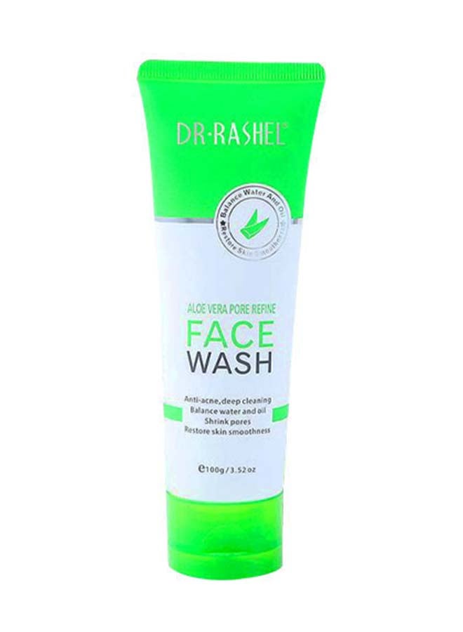 DR. RASHEL Aloe Vera Pore Refine Face Wash Green 100grams 