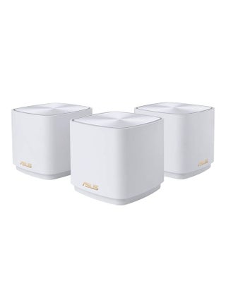 ZenWiFi AX1800 Mini Whole Home Dual Band Mesh WiFi 6 System Pack Of 3 White - v1646039154/N52786380A_1