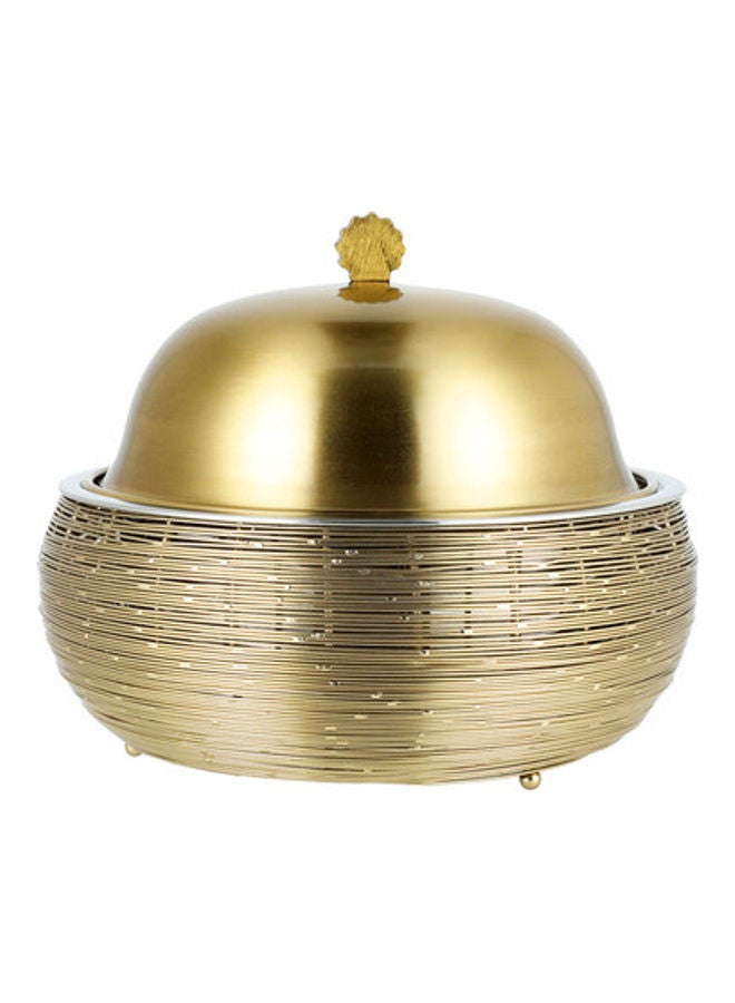 La Mesa Food Warmer Gold 29x29x26cm  - Image 1