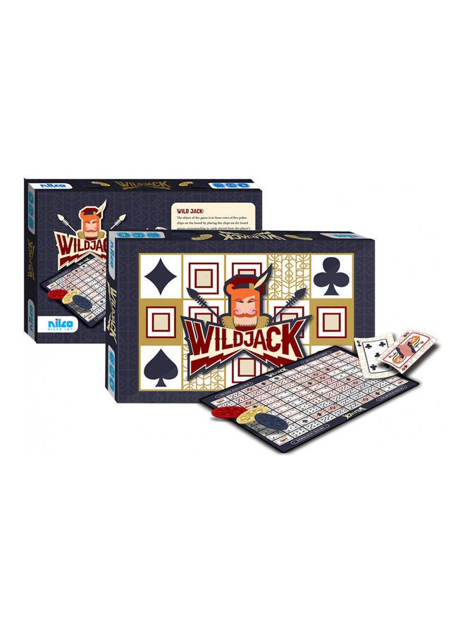 nilco Wild Jack Board Game 27x39x5cm 