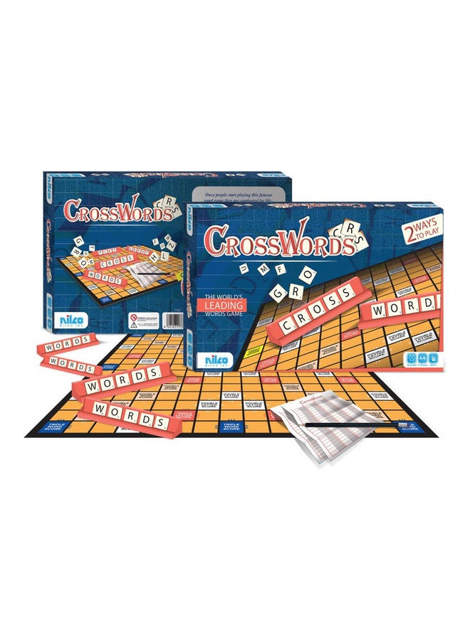 nilco Crosswords Board Game English 39x25x5cm  - Image 1