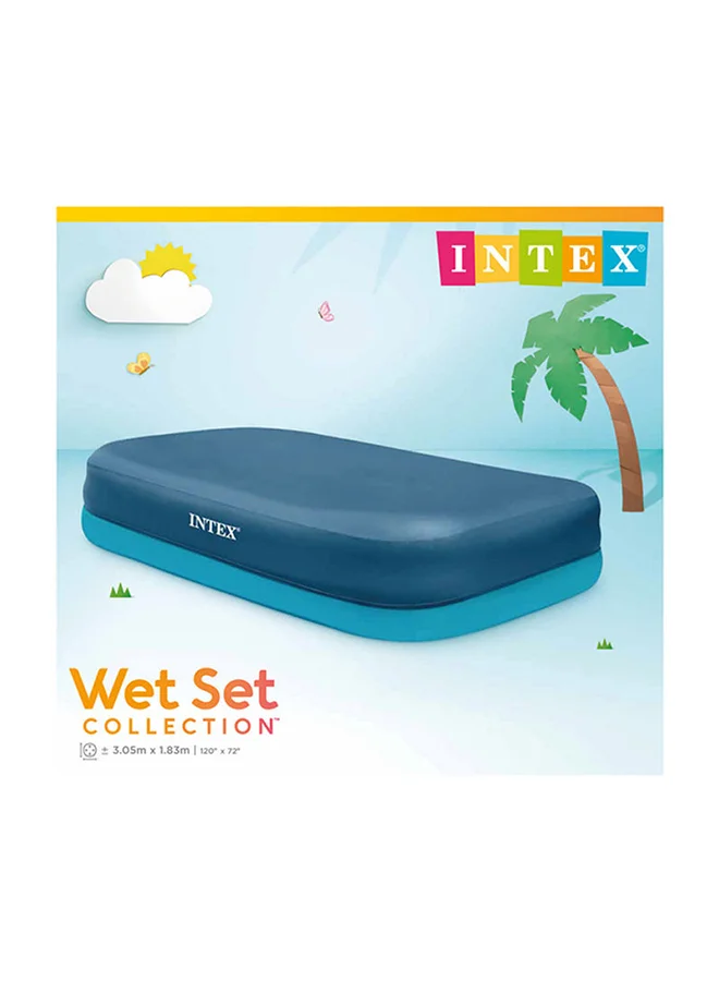 انتكس 1 Piece Rectangular Pool Cover Assorted Style May Vary 3.05x 1.83meter