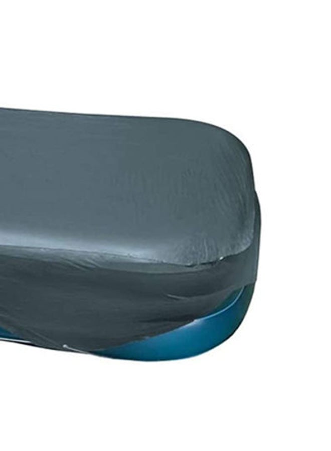 انتكس قطعة واحدة من غطاء حوض السباحة المستطيل، قد يختلف التصميم المتنوع - Image 4