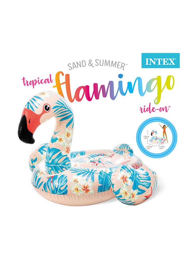 INTEX Tropical Flamingo Ride-On 147x140x94cm - Image 3