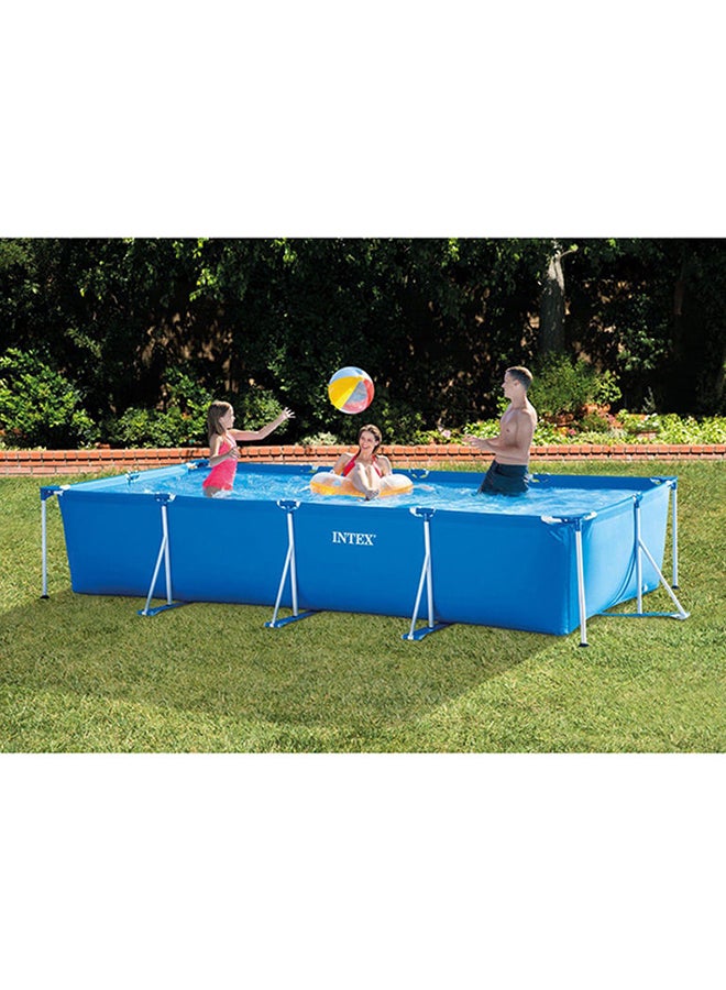 INTEX Rectangular Frame Pool 36.9x29.9x108.46cm - Image 4