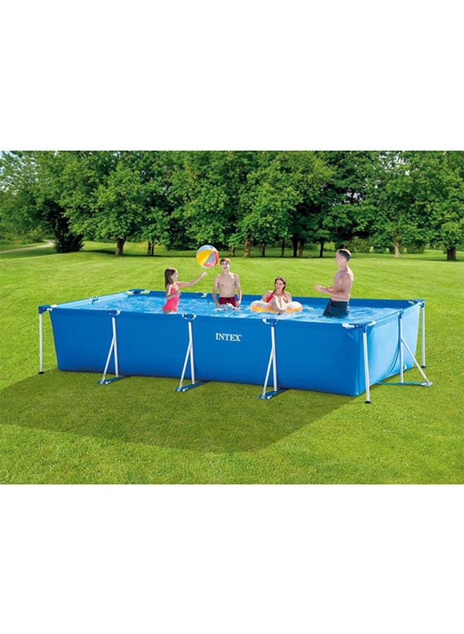 INTEX Rectangular Frame Pool 36.9x29.9x108.46cm - Image 5