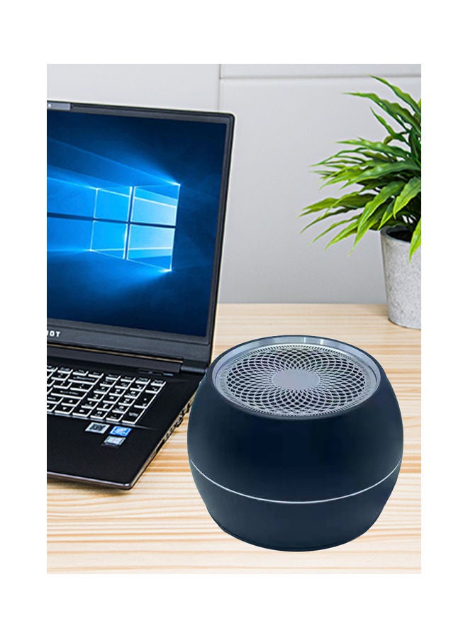 Flash Hawk Mini Portable Bluetooth Speaker Small Steel Cannon Subwoofer Heavy Bass BT5.0 Black  - Image 5