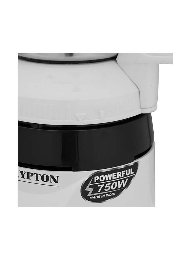 KRYPTON - 3-in-1 Mixer Grinder, Full Copper Motor 750 W KNB6188 Black - Image 1