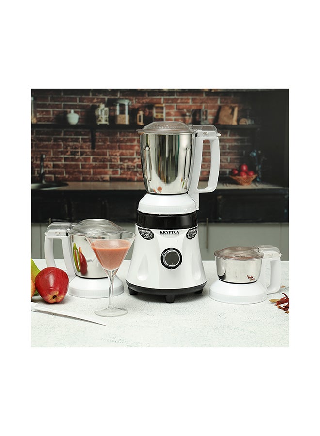 KRYPTON - 3-in-1 Mixer Grinder, Full Copper Motor 750 W KNB6188 Black - Image 1
