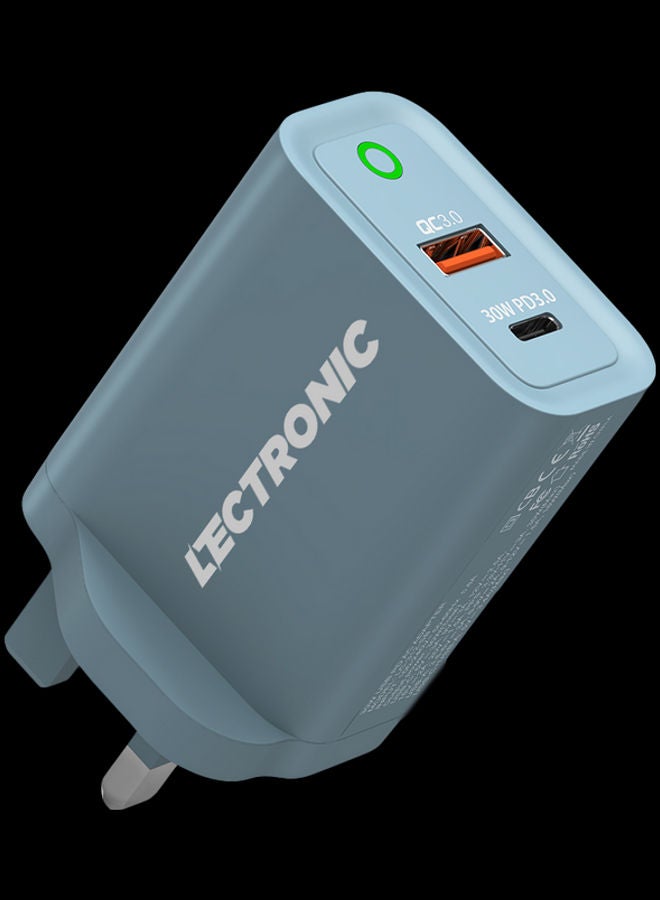 ليكترونيك محول 2 منفذ 30 واط - Image 2