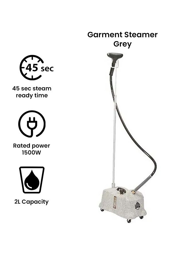جيفي جهاز كهربي لكي الملابس بالبخار 4 L 1500 W J4 رمادي  - Image 2
