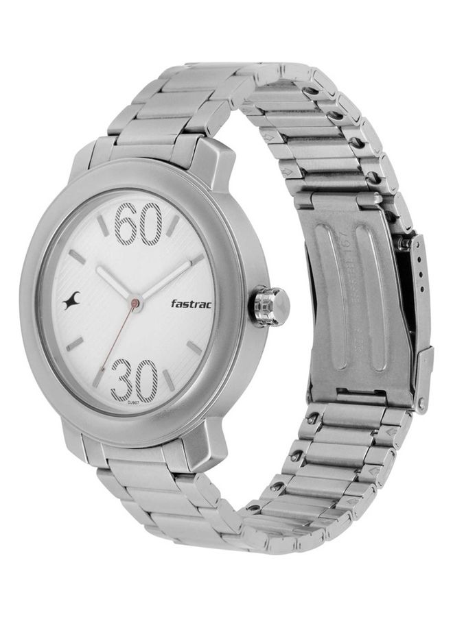 fastrack Men's Stainless Steel Analog Water Resistant Watch - Image 2