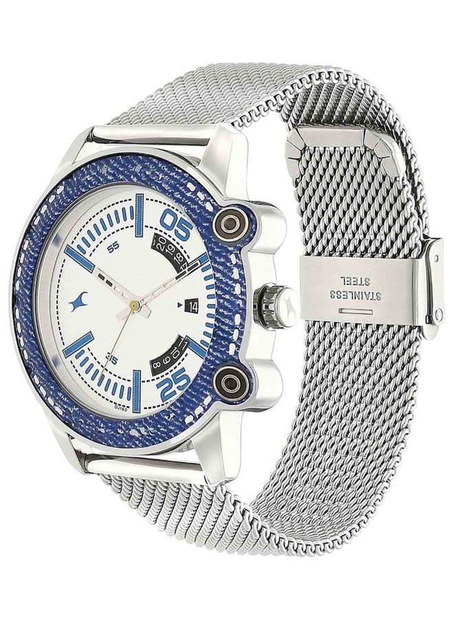 fastrack Men's Stainless Steel Analog Water Resistant Watch  - Image 2