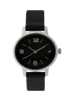 fastrack Women's Leather Strap Analog Water Resistant Watch  - Image 1