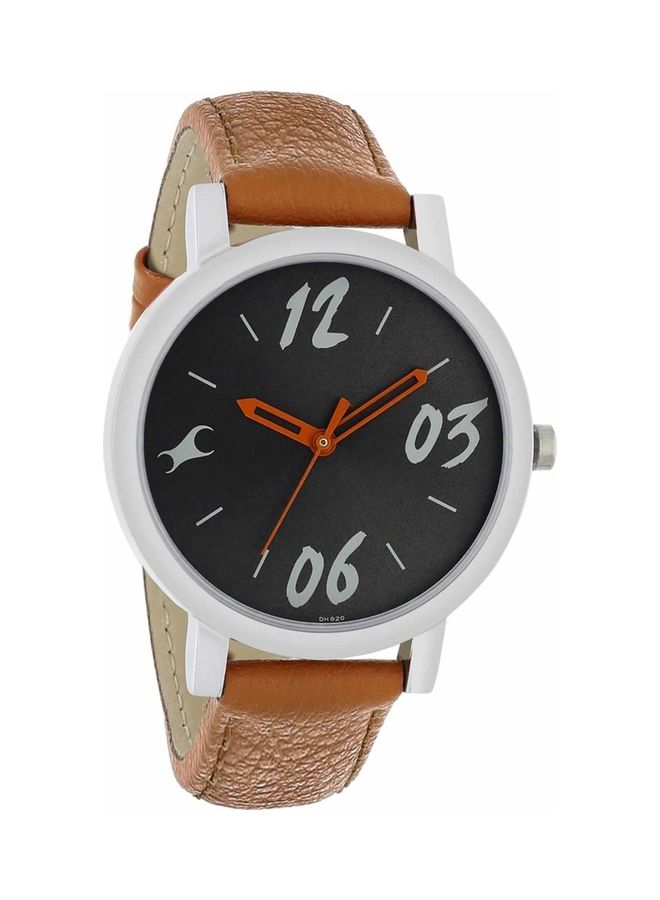 fastrack Women's Leather Strap Analog Watch  - Image 1