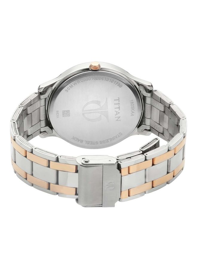TITAN Men's Stainless Steel Analog With Date Watch - Image 4