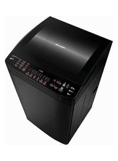SHARP Washing Machine Top Automatic Direct Drive Ddm Inverter Motor Hydraulic Door ES-TD11GBKP Black 