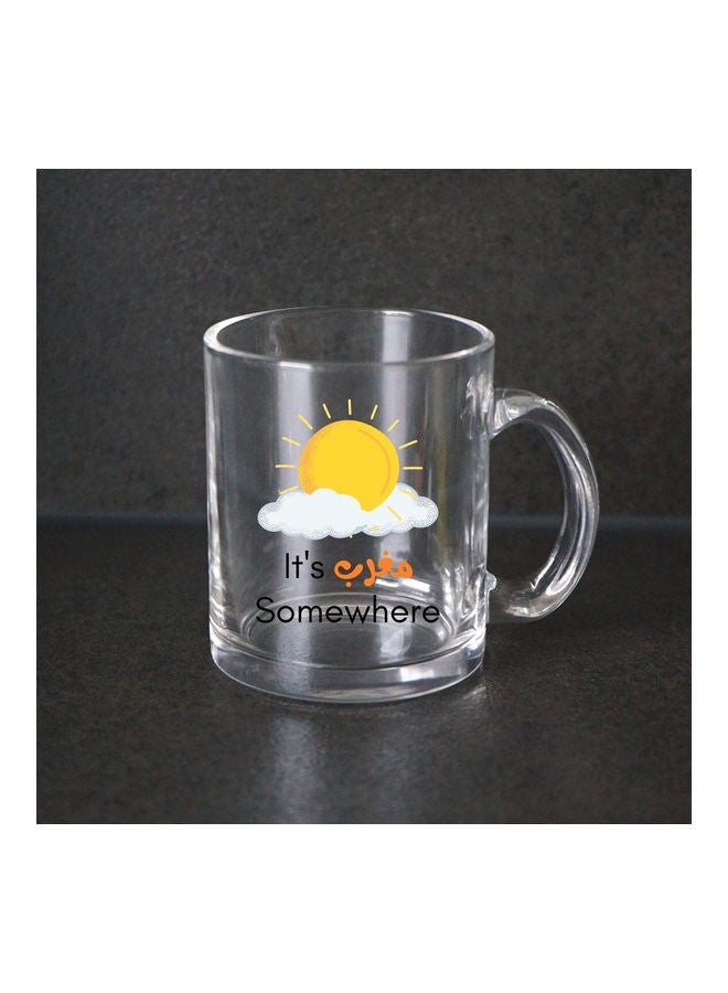 إم إي سي Its Magrib Somewhere Printed Cofee Mug For Ramadan Clear - Image 3