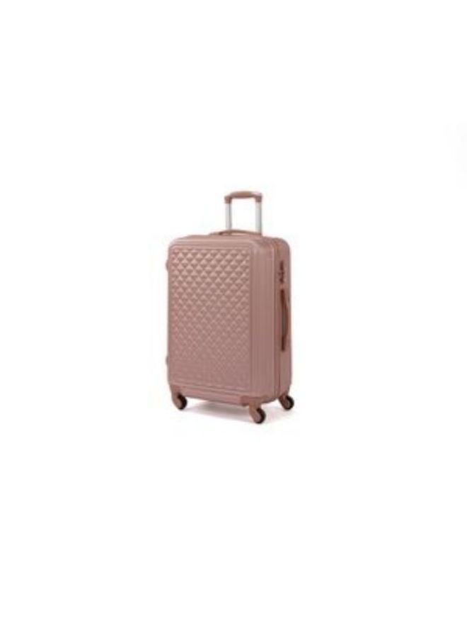LIMRA - 5 Piece Hardside Luggage Trolley Bags Set Rose Gold - Image 1