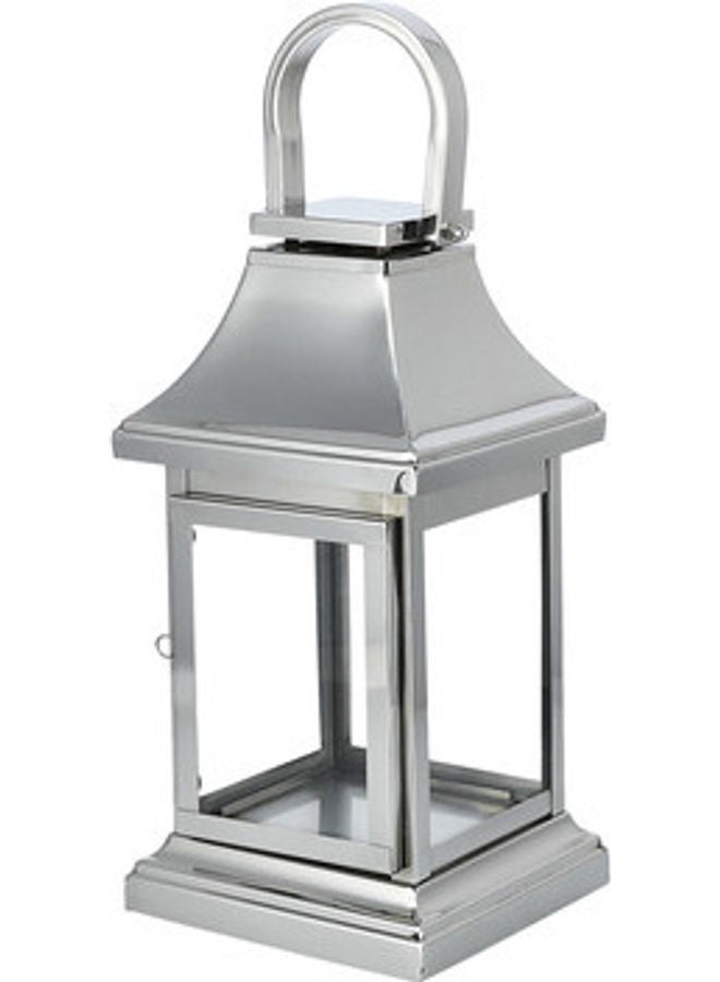 Decorative Lantern Silver 8x17inch