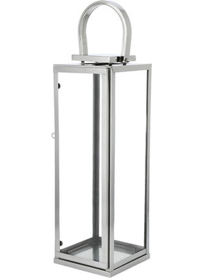 Decorative Lantern Silver 8 x 21inch - Image 1