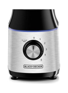 بلاك اند ديكر خلاط عالي السرعة بوعاء زجاجي 700.0 W BX650G أسود - فضي  - Image 3