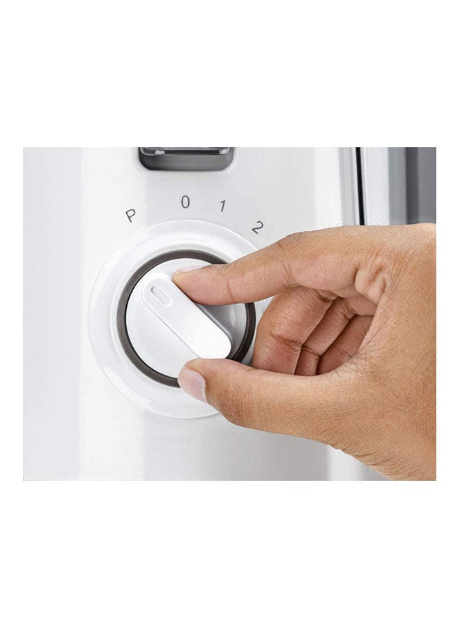 BLACK+DECKER - Juice Extractor With Large Fruit Slot 250.0 W JE250 White - Image 1
