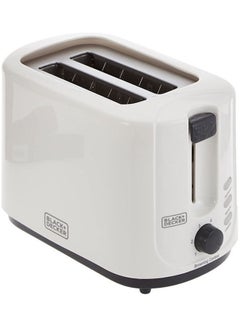 BLACK+DECKER Double Slice Toaster 750.0 W ET125 White  - Image 1