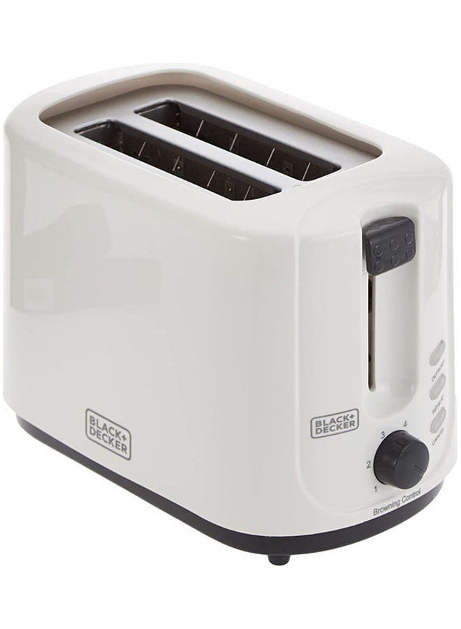 بلاك اند ديكر محمصة خبز تتسع لشريحتين 750.0 W ET125 أبيض  - Image 1