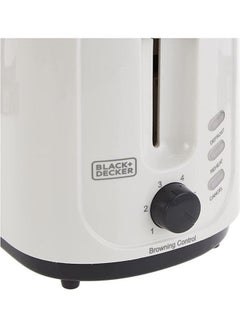 BLACK+DECKER Double Slice Toaster 750.0 W ET125 White  - Image 4