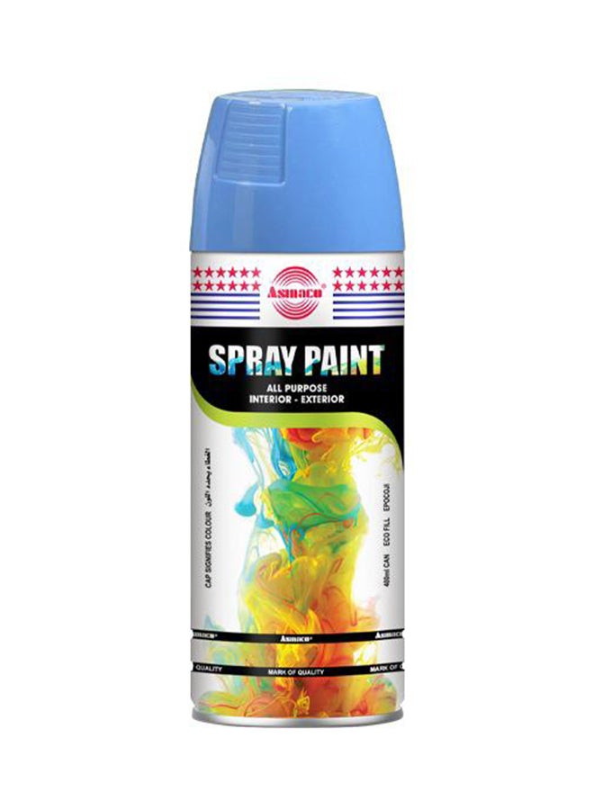 Asmaco Interior And Exterior Spray Paint Blue 400ml