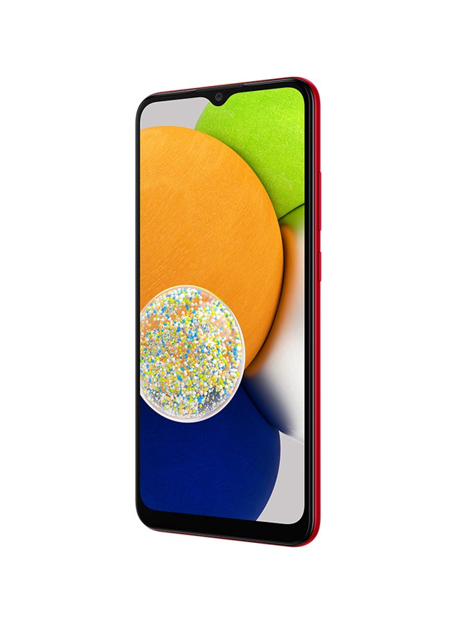 Galaxy A03 Dual SIM Red 4GB RAM 128GB LTE - Middle East Version