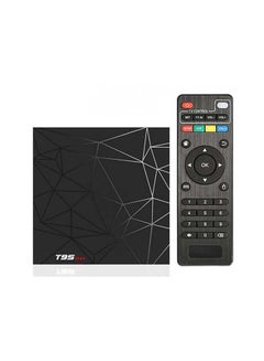 T95 Max Smart Android TV Box 4K 6K 4GB/32GB 3D Output 2.4GHz WiFi ANTV-WO-T95MX-4-32 Black