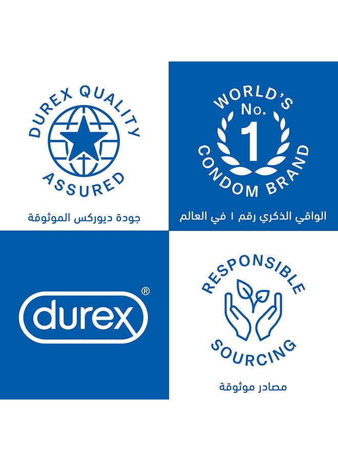 Durex - Extra Safe Lubed Condoms 6 Pieces - Image 1