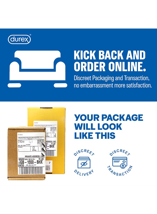 Durex - Extra Safe Lubed Condoms 6 Pieces - Image 1