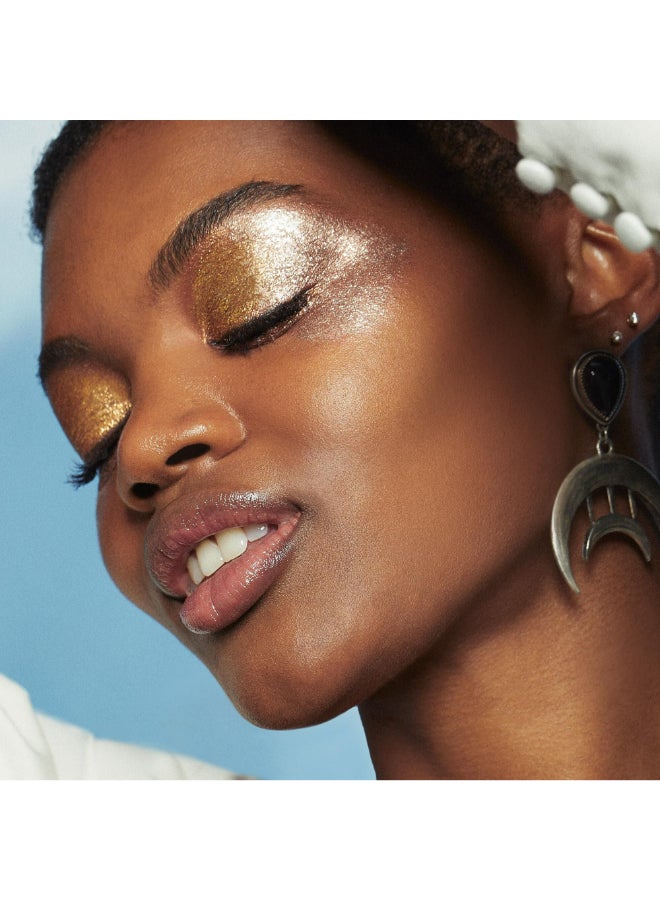 elf Liquid Glitter Eyeshadow 24K Gold - Image 4