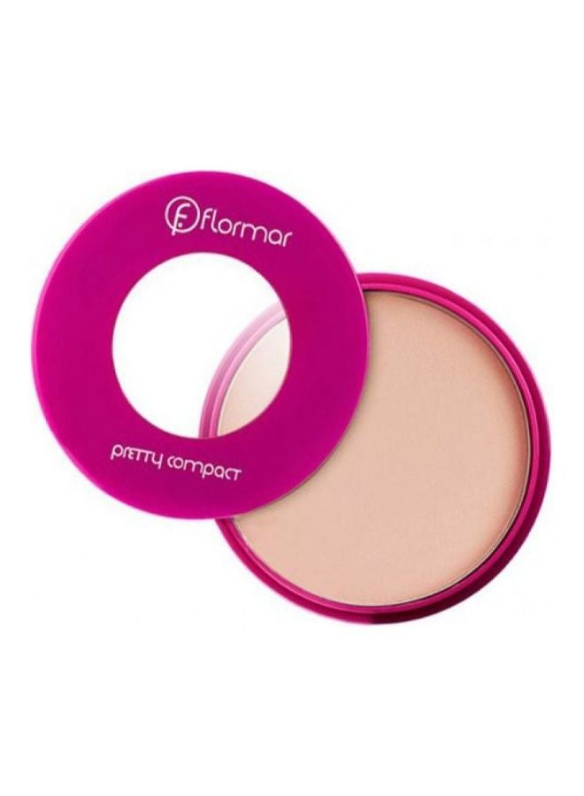 فلورمار بودرة بريتي كومباكت المضغوطة خوخي كريمي