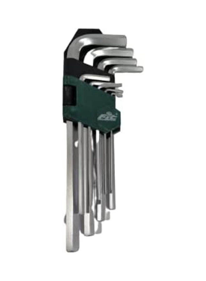 Allen Key Set Long Gun  Chrome Vanadium Silver 5mm 