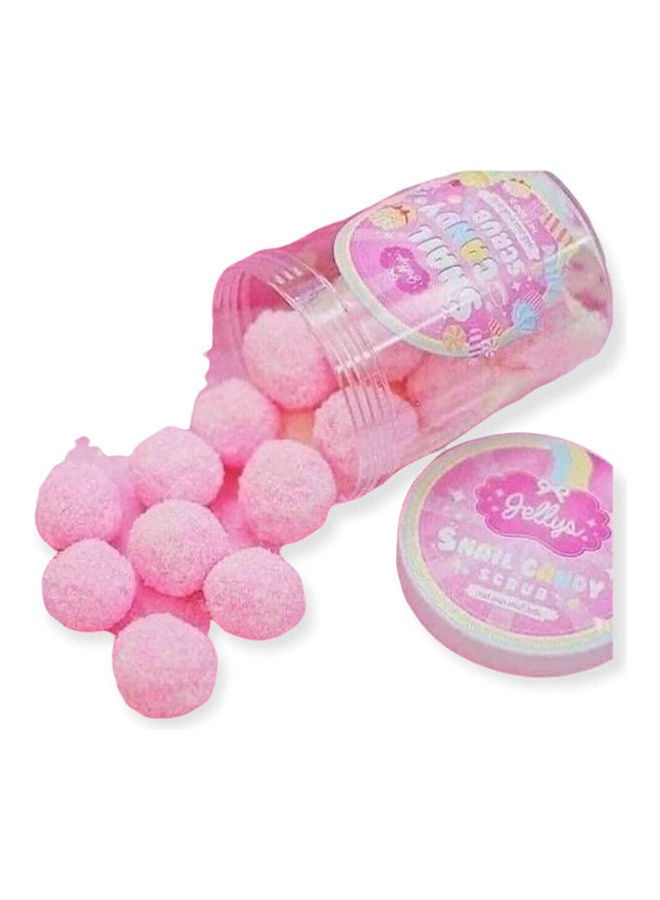 Generic Candy Balls Exfoliating Sugar Scrub For Sensitive Areas. Pink 300grams  - Image 2