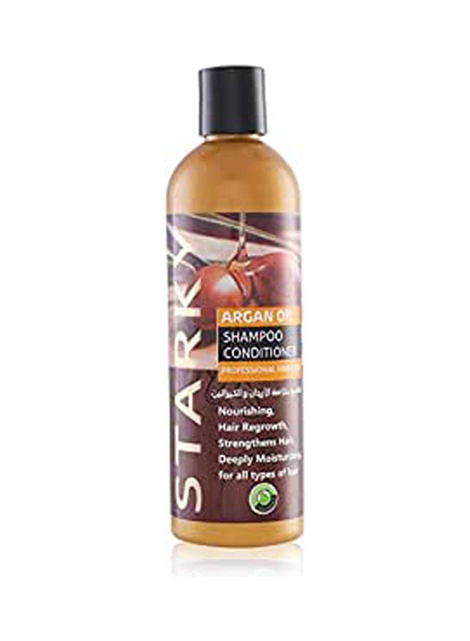Starky - Argan Oil And Keratin Shampoo And Conditioner Gold 500ml - Image 1
