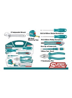 TOTAL Hand Tool Kit 7-piece Multicolour  - Image 2