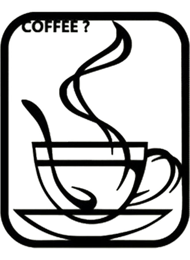 بي بي لوحة فنية على الحائط أسود 20سم - Image 1