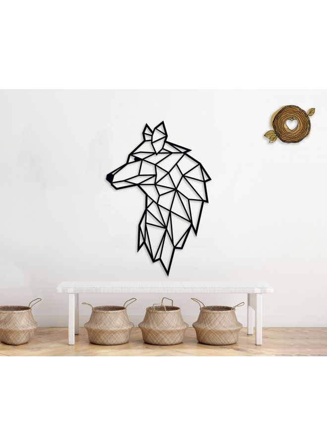 بي بي لوحة فنية على الحائط أسود 20سم - Image 2