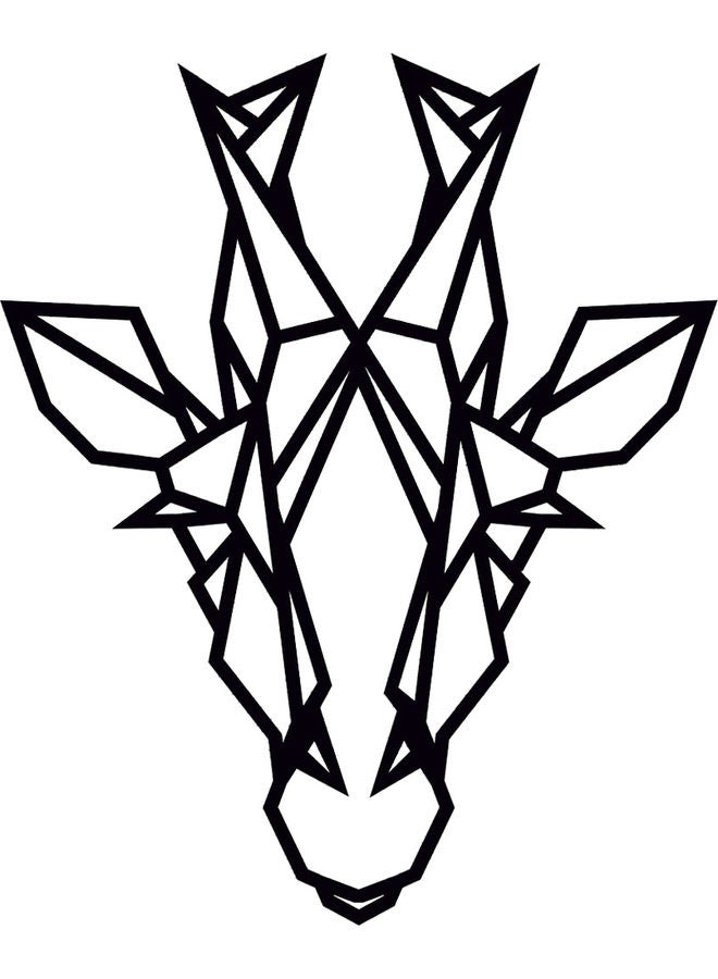 بي بي ملصق جداري للزينة أسود 20سم - Image 1