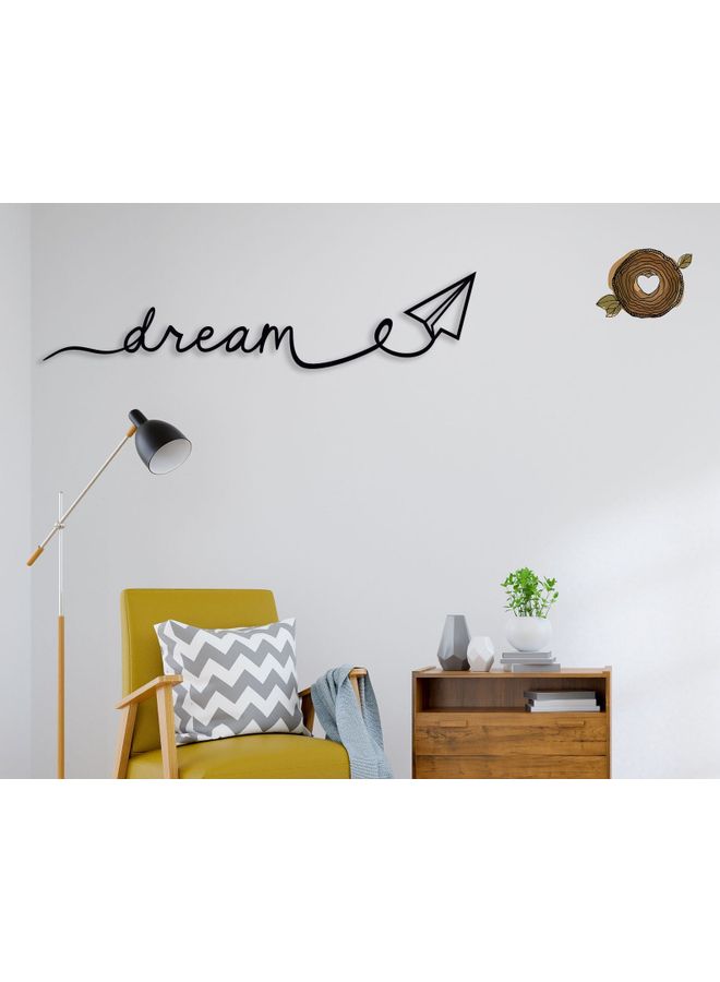 بي بي لوحة فنية على الحائط أسود 20سم - Image 2