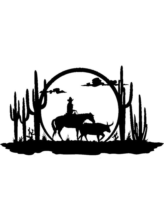 BP Decorative Wall Sticker Black 20cm - Image 1