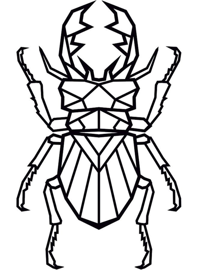 BP Decorative Wall Sticker Black 20cm - Image 1