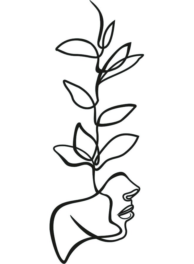 بي بي ملصق جداري للزينة أسود 20سم - Image 1