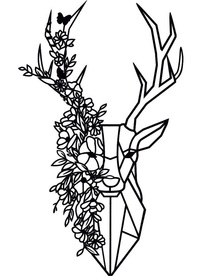 بي بي ملصق جداري للزينة أسود 20سم - Image 1